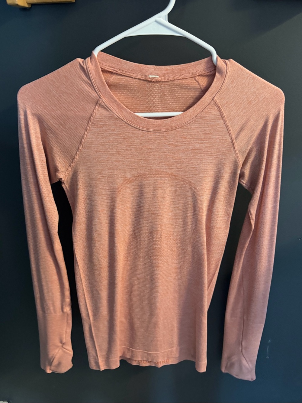 lululemon athletica Long Sleeve Top in Dusty Rose